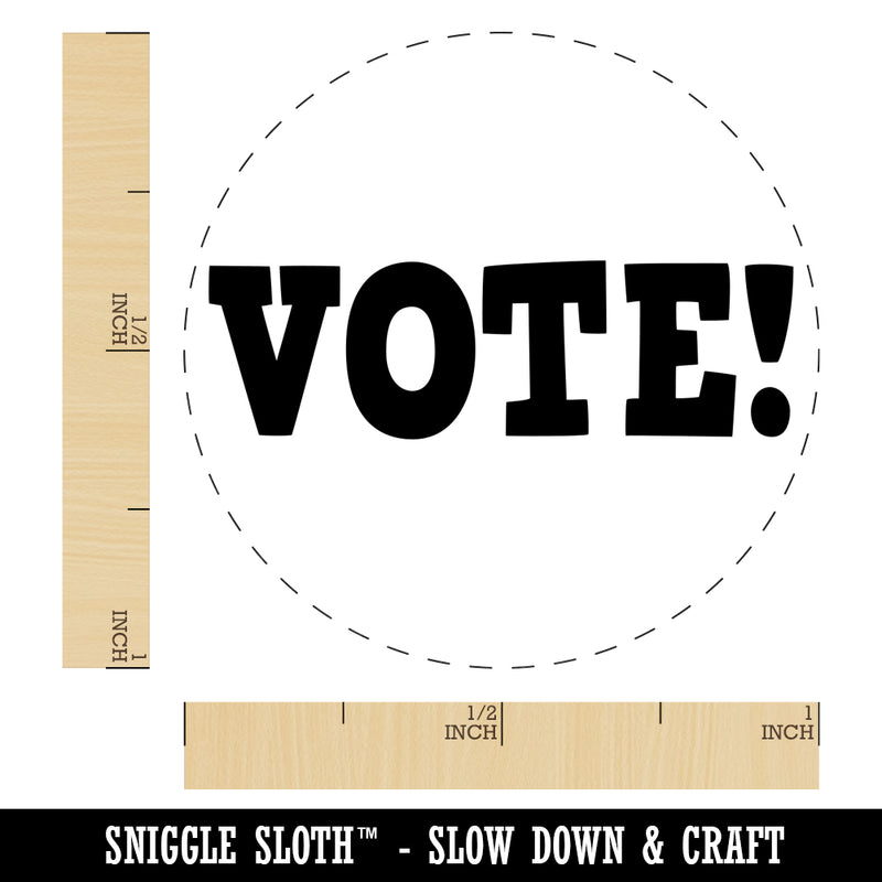 Vote Election Rubber Stamp for Stamping Crafting Planners