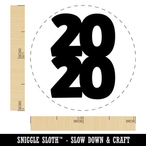 2020 Stacked Graduation Rubber Stamp for Stamping Crafting Planners