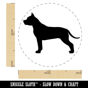 American Staffordshire Terrier Amstaff Dog Solid Rubber Stamp for Stamping Crafting Planners