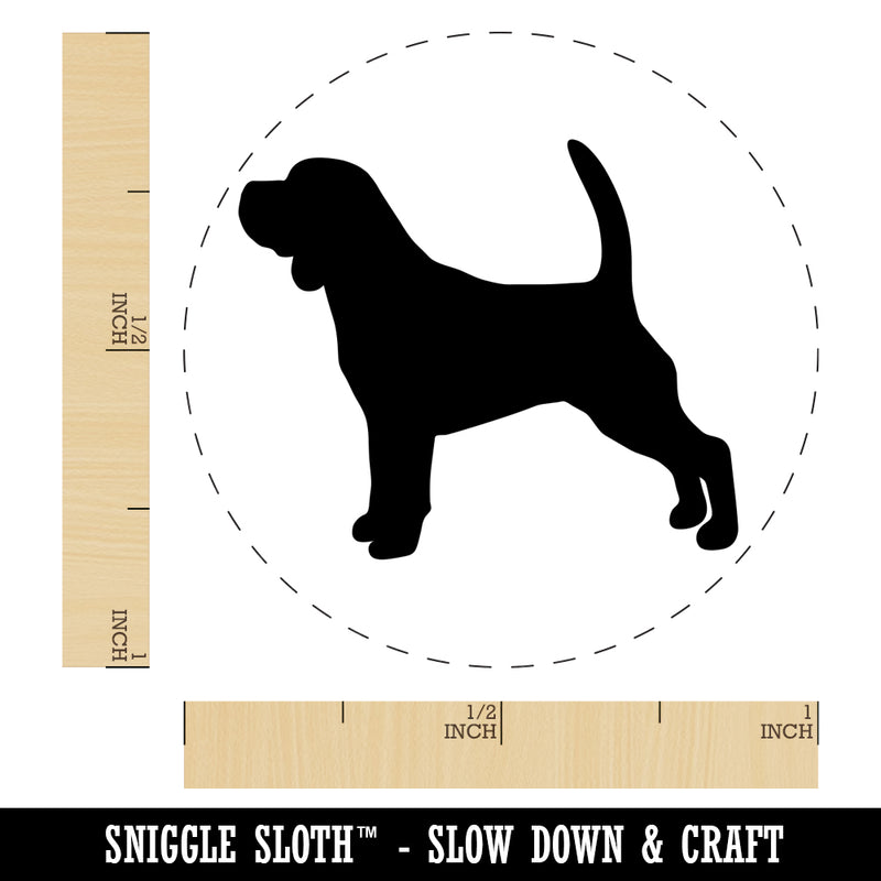 Beagle Dog Solid Rubber Stamp for Stamping Crafting Planners