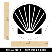 Clam Shell Rubber Stamp for Stamping Crafting Planners