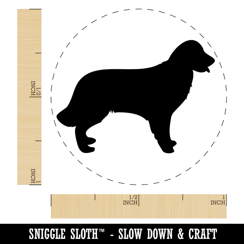 Golden Retriever Dog Solid Rubber Stamp for Stamping Crafting Planners