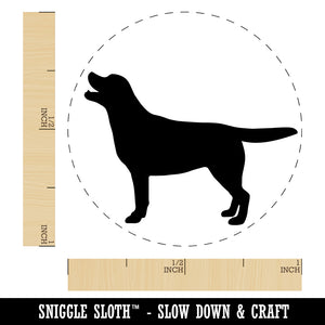 Labrador Retriever Dog Solid Rubber Stamp for Stamping Crafting Planners