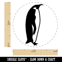 Emperor Penguin Profile Rubber Stamp for Stamping Crafting Planners