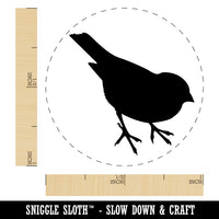 Sparrow Bird Solid Rubber Stamp for Stamping Crafting Planners
