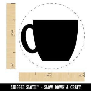 Coffee Mug Cup Solid Rubber Stamp for Stamping Crafting Planners