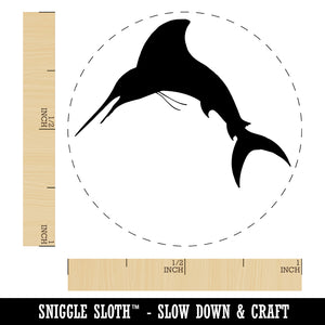 Marlin Fish Rubber Stamp for Stamping Crafting Planners