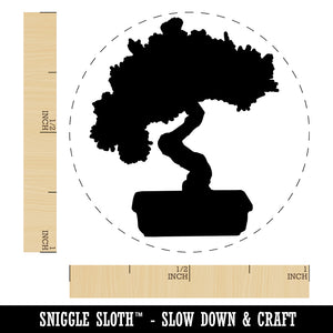 Bonsai Tree Solid Rubber Stamp for Stamping Crafting Planners