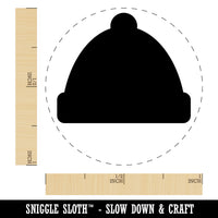 Beanie Winter Hat Rubber Stamp for Stamping Crafting Planners