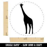 Giraffe Standing Solid Rubber Stamp for Stamping Crafting Planners