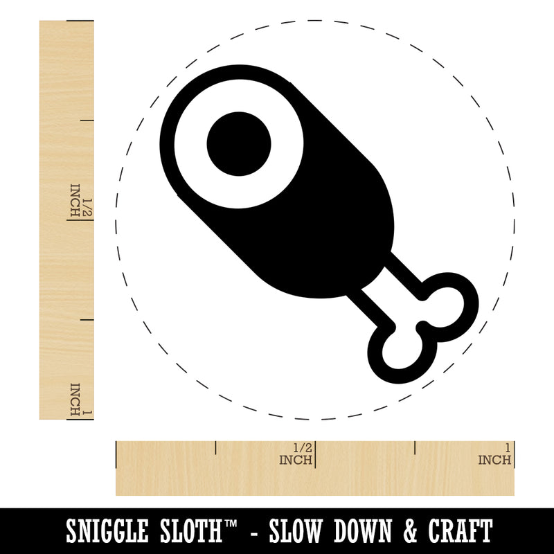 Leg of Lamb Beef Ham Meat Rubber Stamp for Stamping Crafting Planners