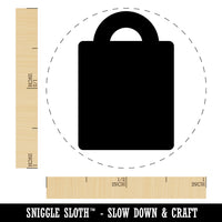 Grocery Tote Bag Purse Solid Rubber Stamp for Stamping Crafting Planners