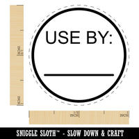 Use By Date Rubber Stamp for Stamping Crafting Planners