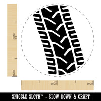 Tire Tread Track Rubber Stamp for Stamping Crafting Planners