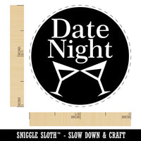 Date Night Planning Rubber Stamp for Stamping Crafting Planners