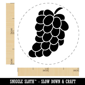 Bundle of Grapes Fruit Solid Rubber Stamp for Stamping Crafting Planners