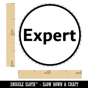 Expert Difficulty Rubber Stamp for Stamping Crafting Planners