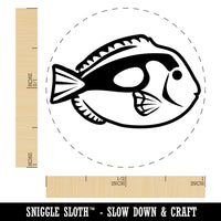 Regal Blue Tang Surgeonfish Fish Rubber Stamp for Stamping Crafting Planners