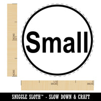 Small Size Tag Rubber Stamp for Stamping Crafting Planners