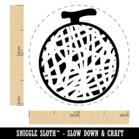 Sweet Honeydew Melon Fruit Rubber Stamp for Stamping Crafting Planners