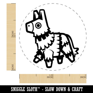 Fiesta Donkey Party Pinata Rubber Stamp for Stamping Crafting Planners