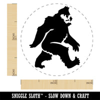 Bigfoot Sasquatch Mythical Creature Cryptid Walking Rubber Stamp for Stamping Crafting Planners