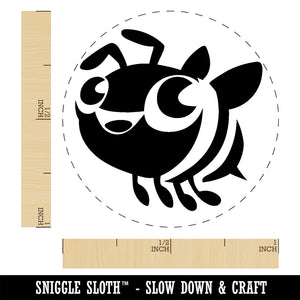 Cute Cartoon Honey Bee Bumblebee Rubber Stamp for Stamping Crafting Planners