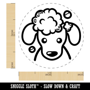 Dog Wash Bubble Bath Rubber Stamp for Stamping Crafting Planners
