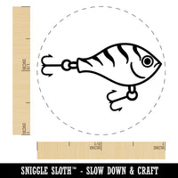 Fishing Lure Bait Rubber Stamp for Stamping Crafting Planners