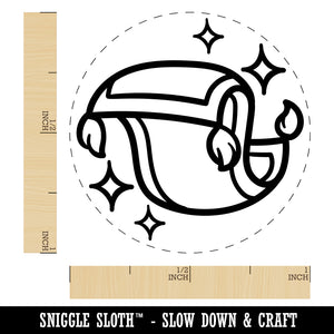 Magic Flying Carpet Fantasy Rubber Stamp for Stamping Crafting Planners