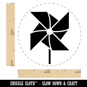 Pinwheel Toy Chinese New Year Rubber Stamp for Stamping Crafting Planners