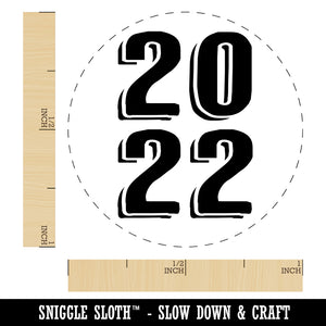 2022 Stacked Graduation Shadow Rubber Stamp for Stamping Crafting Planners