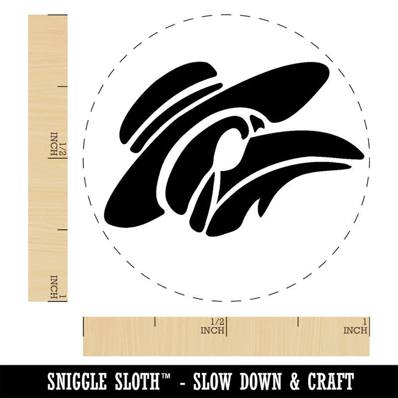 Plague Doctor Crow Raven Mask with Hat Rubber Stamp for Stamping Crafting Planners
