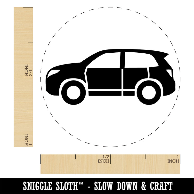 SUV Sports Utility Automobile Vehicle Rubber Stamp for Stamping Crafting Planners