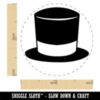 Magician Top High Hat Topper Rubber Stamp for Stamping Crafting Planners