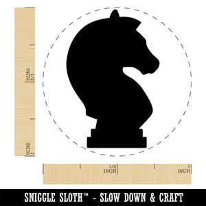 Chess Knight Piece Rubber Stamp for Stamping Crafting Planners