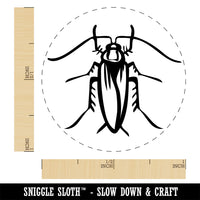 Cockroach Bug Insect Vermin Rubber Stamp for Stamping Crafting Planners