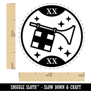 Judgement Tarot Card Rubber Stamp for Stamping Crafting Planners