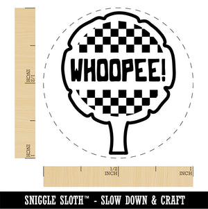 Whoopee! Funny Fart Cushion Rubber Stamp for Stamping Crafting Planners