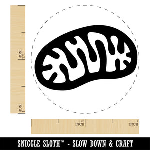 Mitochondria Cell Organelle Rubber Stamp for Stamping Crafting Planners