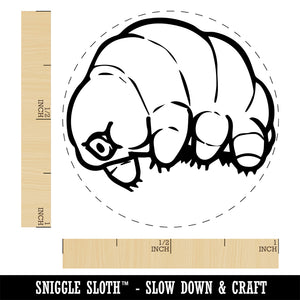 Tardigrade Water Bear Microscopic Organism Rubber Stamp for Stamping Crafting Planners
