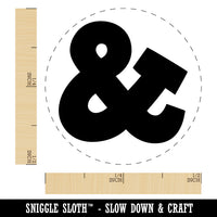 Ampersand Symbol And Rubber Stamp for Stamping Crafting Planners