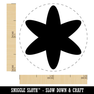 Asterisk Symbol Rubber Stamp for Stamping Crafting Planners