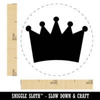 Crown King Queen Princess Rubber Stamp for Stamping Crafting Planners