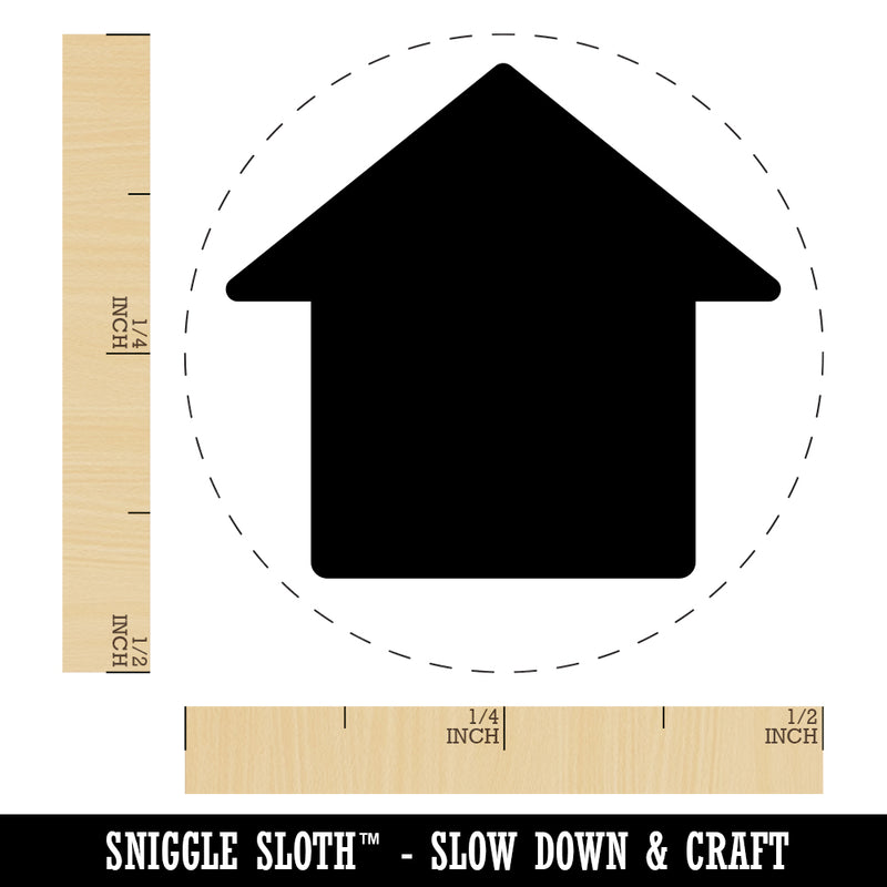 House Home Rubber Stamp for Stamping Crafting Planners