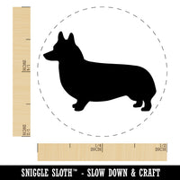 Pembroke Welsh Corgi Dog Solid Rubber Stamp for Stamping Crafting Planners