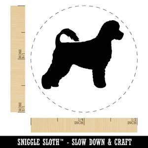 Portuguese Water Dog Solid Rubber Stamp for Stamping Crafting Planners