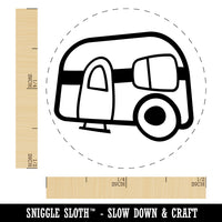 Camper Doodle Rubber Stamp for Stamping Crafting Planners