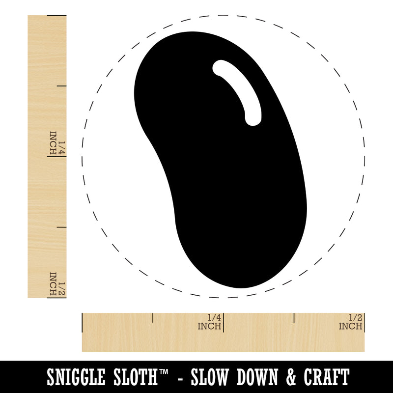 Jelly Bean Solid Rubber Stamp for Stamping Crafting Planners