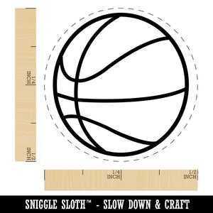 Basketball Sport Rubber Stamp for Stamping Crafting Planners